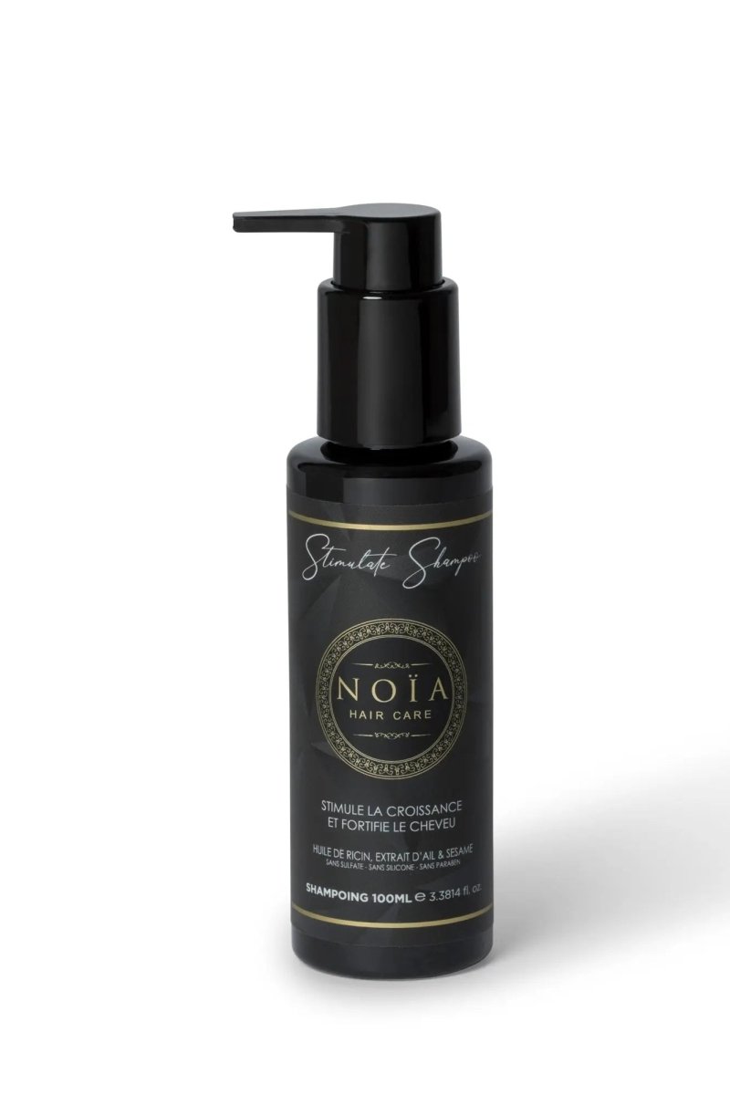 Sérum Stimulate – Ricin, Ail & Sésame – Pousse & Fortification (100 ml) - BEAUTEPRICE Sérum Stimulate – Ricin, Ail & Sésame – Pousse & Fortification (100 ml) serum cheveux Noiahair FR BEAUTEPRICE