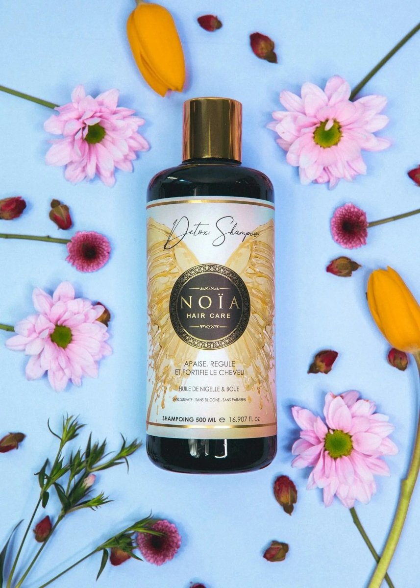 Shampoing Detox – Nigelle & Boue – Purification & Équilibre (500 ml) - BEAUTEPRICE Shampoing Detox – Nigelle & Boue – Purification & Équilibre (500 ml) Shampoing Noiahair FR BEAUTEPRICE