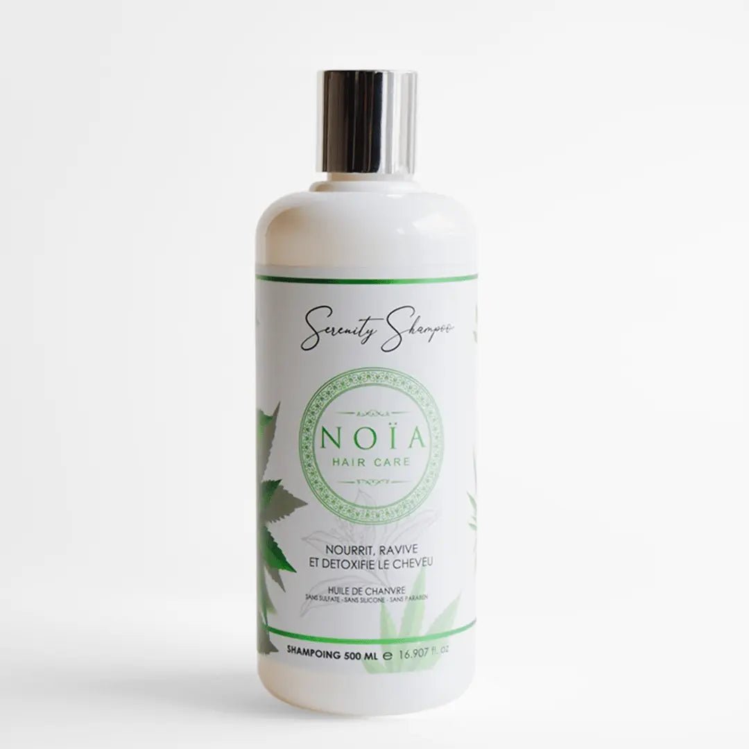 Shampoing Serenity – Huile de Chanvre – Apaisement & Nutrition (500 ml) - BEAUTEPRICE Shampoing Serenity – Huile de Chanvre – Apaisement & Nutrition (500 ml) Shampoing Noiahair FR BEAUTEPRICE