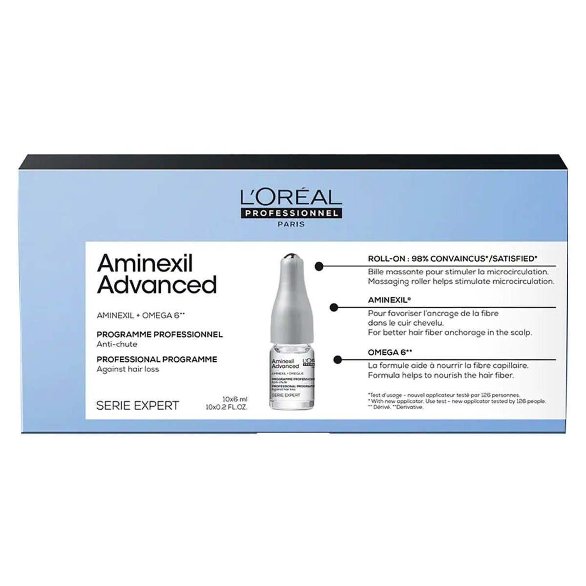 Aminexil Advanced x10 L'Oréal Professionnel - BEAUTEPRICE Aminexil Advanced x10 L'Oréal Professionnel L'Oréal Professionnel BEAUTEPRICE