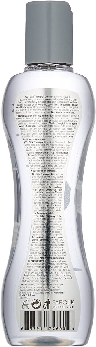 Biosilk Sérum soyeux Silk Therapy Lite 167ML - BEAUTEPRICE Biosilk Sérum soyeux Silk Therapy Lite 167ML Biosilk BEAUTEPRICE