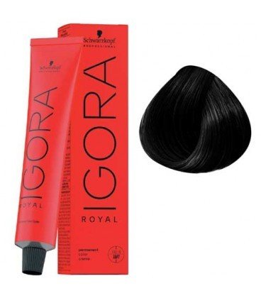 Coloration IGORA ROYAL 1-0 Noir - BEAUTEPRICE Coloration IGORA ROYAL 1-0 Noir Schwarzkopf BEAUTEPRICE