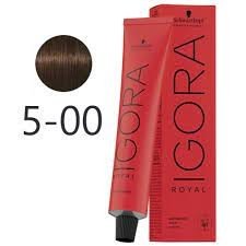 Coloration IGORA ROYAL 5-00 Chatain Clair naturel Extra - BEAUTEPRICE Coloration IGORA ROYAL 5-00 Chatain Clair naturel Extra Schwarzkopf BEAUTEPRICE