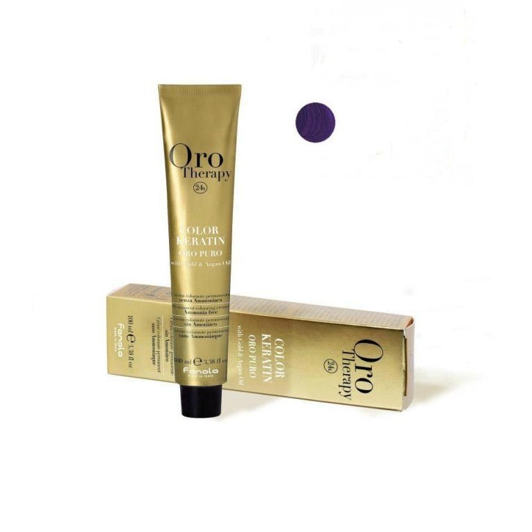 Coloration Oro thérapy Violet - BEAUTEPRICE Coloration Oro thérapy Violet Oro Therapy BEAUTEPRICE
