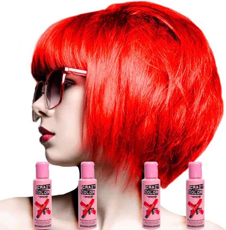 Coloration temporaire Crazy Color Fire 56 - BEAUTEPRICE Coloration temporaire Crazy Color Fire 56 Crazy Color BEAUTEPRICE