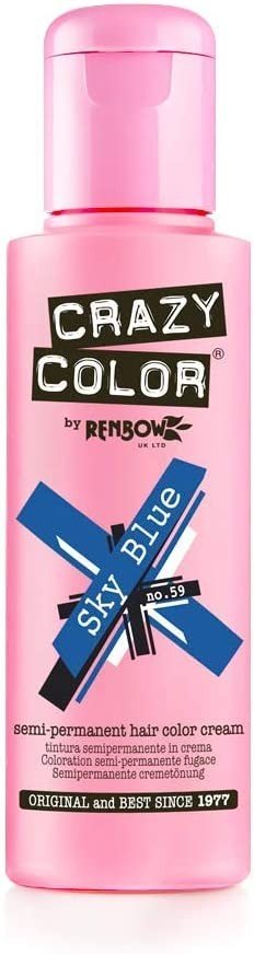 Coloration temporaire Crazy Color Sky blue 59 - BEAUTEPRICE Coloration temporaire Crazy Color Sky blue 59 Crazy Color BEAUTEPRICE