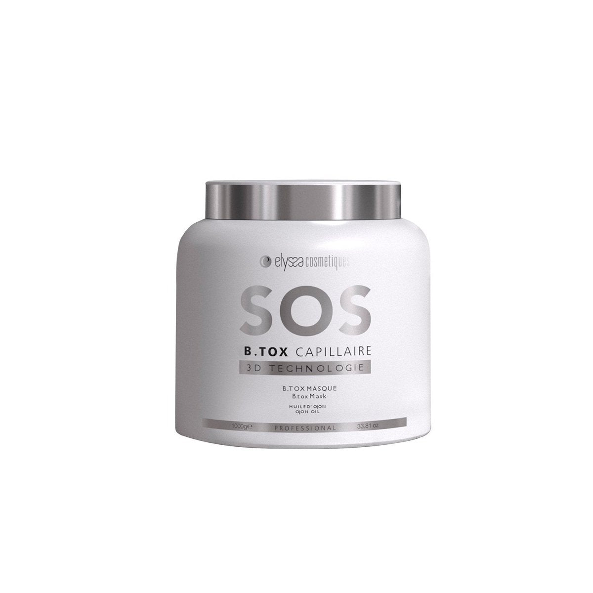 Elyssa Cosmetique Sos Btox Capillaire 1KG - BEAUTEPRICE Elyssa Cosmetique Sos Btox Capillaire 1KG ELYSSA COSMETIQUES BEAUTEPRICE