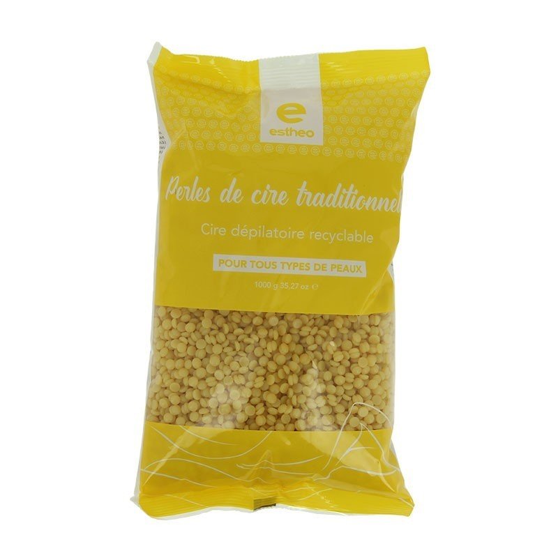 Estheo Cire gouttelette traditionnelle Jaune 1kg - BEAUTEPRICE Estheo Cire gouttelette traditionnelle Jaune 1kg beautypriceboutique BEAUTEPRICE