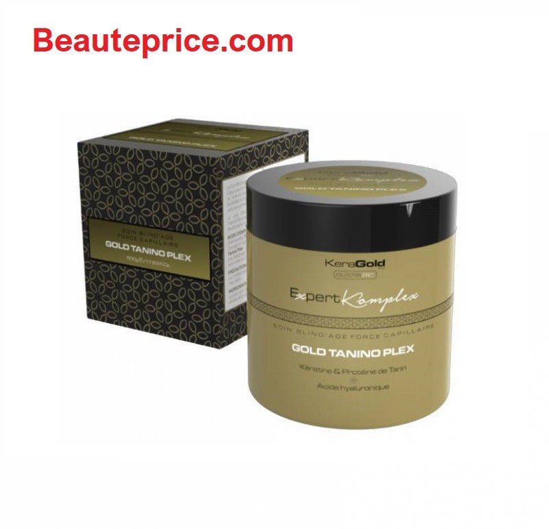 Expert komplex-Blindage capillaire Taninoplex -Gold Tanino System 1kg - BEAUTEPRICE Expert komplex-Blindage capillaire Taninoplex -Gold Tanino System 1kg - KERAGOLD - BEAUTEPRICE