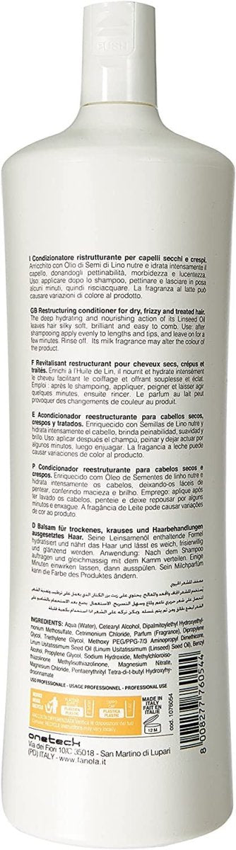 Fanola Après shampoing Restructurant 1L - BEAUTEPRICE Fanola Après shampoing Restructurant 1L Fanola BEAUTEPRICE