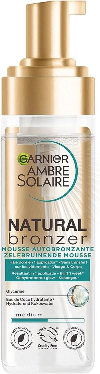 Garnier Bronzer Naturel Mousse Autobronzante Lot de 2 - BEAUTEPRICE Garnier Bronzer Naturel Mousse Autobronzante Lot de 2 Garnier BEAUTEPRICE