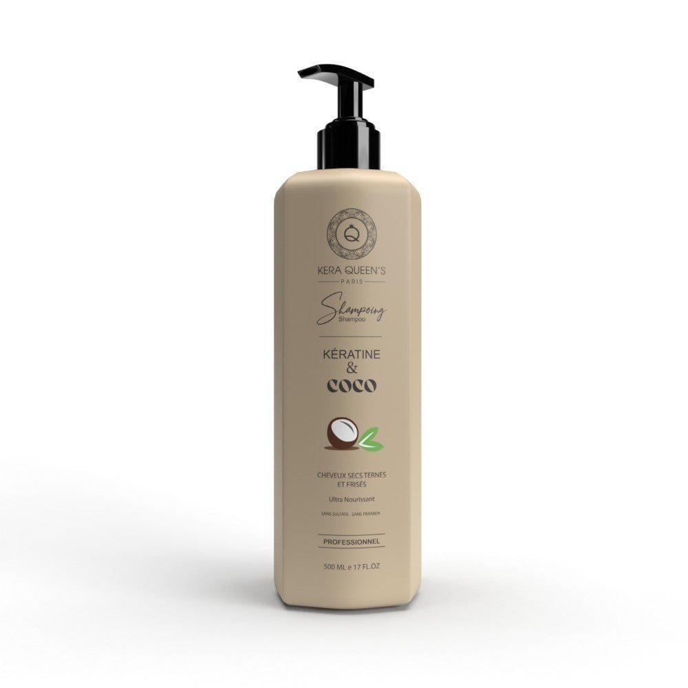 Kera Queen's Shampoing à la Kératine et à lhuile de COCO - BEAUTEPRICE Kera Queen's Shampoing à la Kératine et à lhuile de COCO - KERA QUEEN'S - BEAUTEPRICE