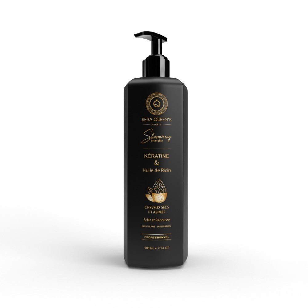 Kera Queen's Shampoing à la Kératine et à lhuile de ricin (500mL - BEAUTEPRICE Kera Queen's Shampoing à la Kératine et à lhuile de ricin (500mL - KERA QUEEN'S - BEAUTEPRICE