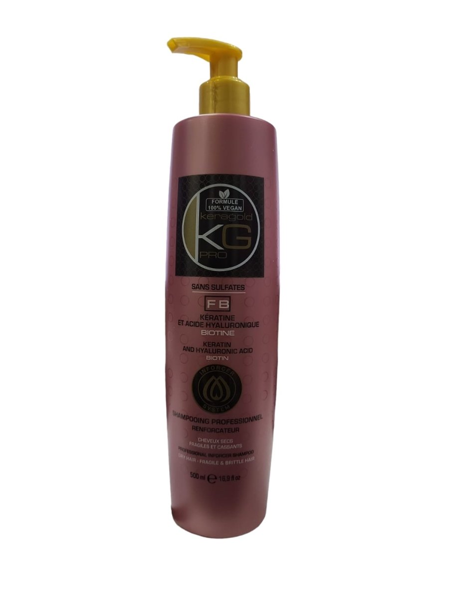 Keragold Colisage de 12 Shampoing FB KERATINE&BIOTINE 500ml - BEAUTEPRICE Keragold Colisage de 12 Shampoing FB KERATINE&BIOTINE 500ml - KERAGOLD - BEAUTEPRICE