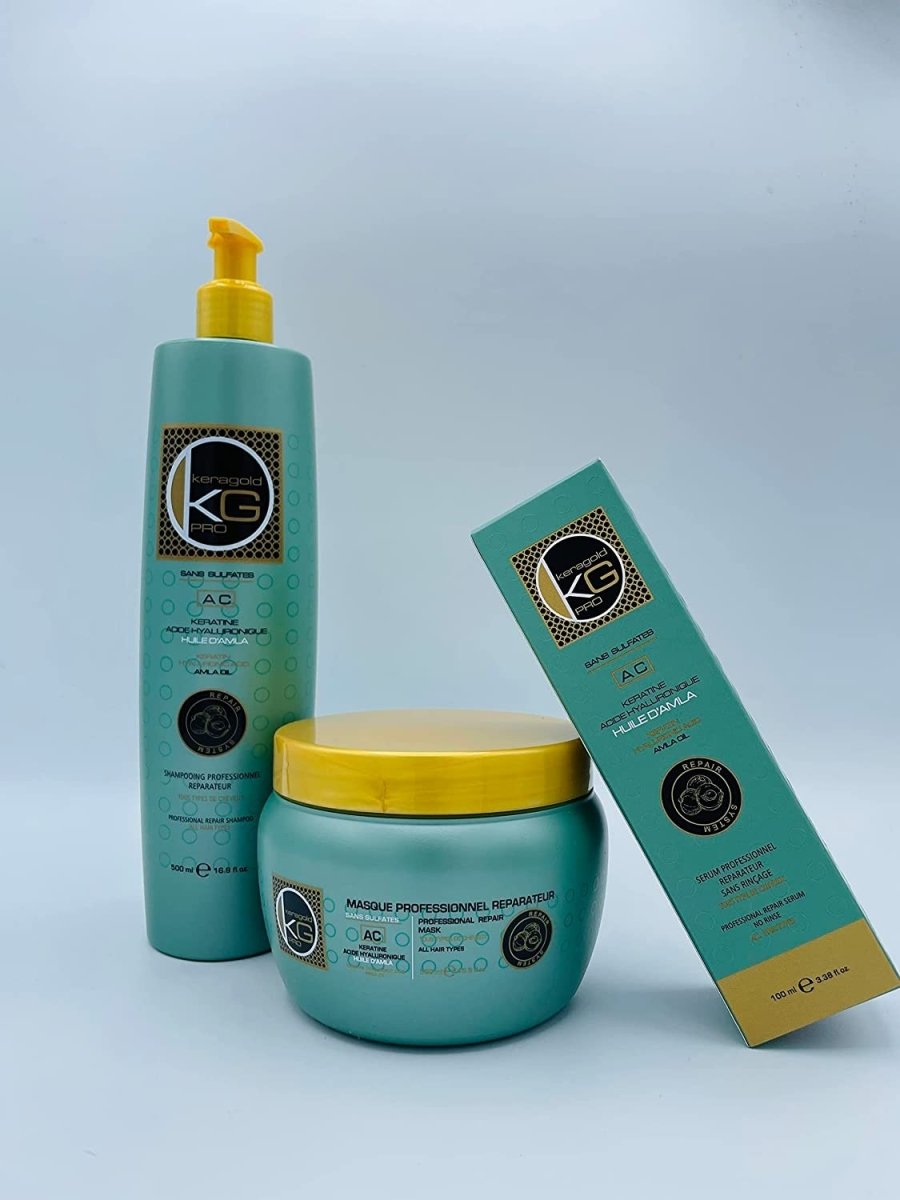 Keragold Set de 4 produits KERATINE & AMLA AC - BEAUTEPRICE Keragold Set de 4 produits KERATINE & AMLA AC - KERAGOLD - BEAUTEPRICE