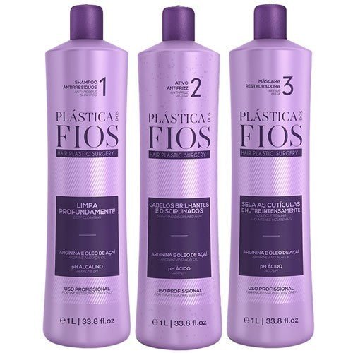 Lissage cadiveu - Plastica de Fios 3 x 1000 ml - BEAUTEPRICE Lissage cadiveu - Plastica de Fios 3 x 1000 ml CADIVEU BEAUTEPRICE