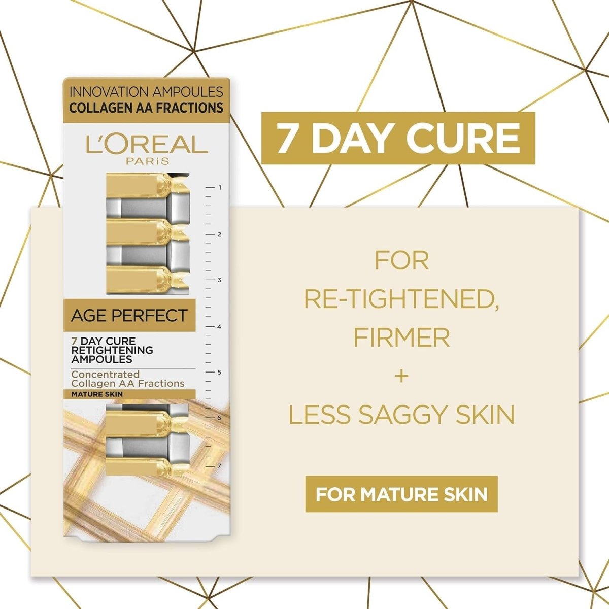 L'Oreal Paris Age Perfect Ampoules de collagène - BEAUTEPRICE L'Oreal Paris Age Perfect Ampoules de collagène - L'Oréal Paris - BEAUTEPRICE