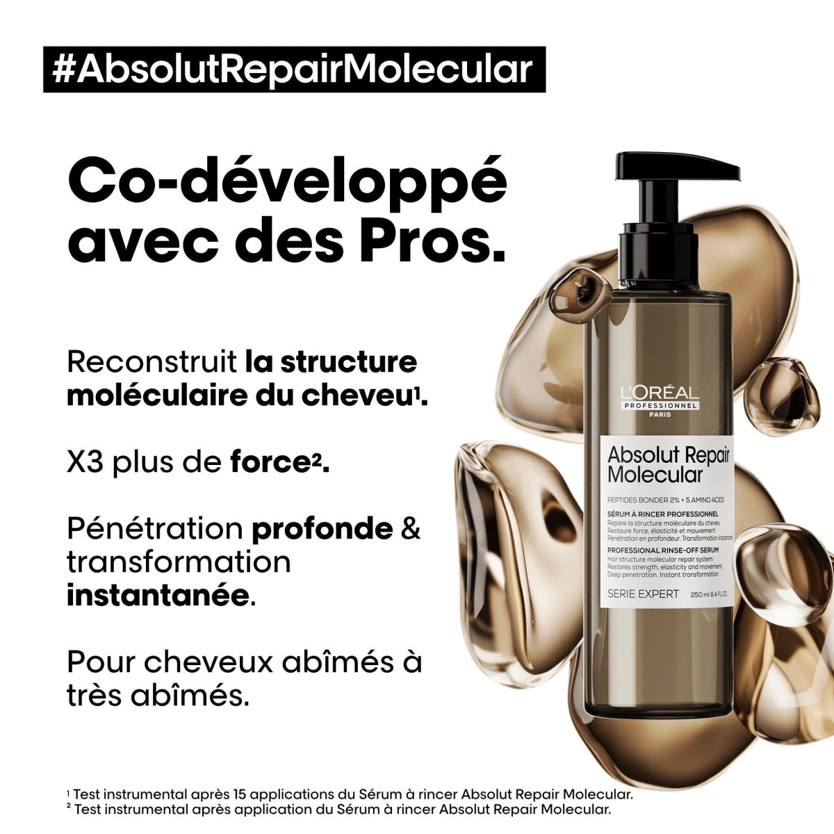 L'Oréal Professionnel Sérum Absolut Repair Molecular - BEAUTEPRICE L'Oréal Professionnel Sérum Absolut Repair Molecular L'Oréal Professionnel BEAUTEPRICE