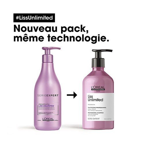 L'Oréal Professionnel Shampoing LISS UNLIMITED 500ml - BEAUTEPRICE L'Oréal Professionnel Shampoing LISS UNLIMITED 500ml L'Oréal Professionnel BEAUTEPRICE