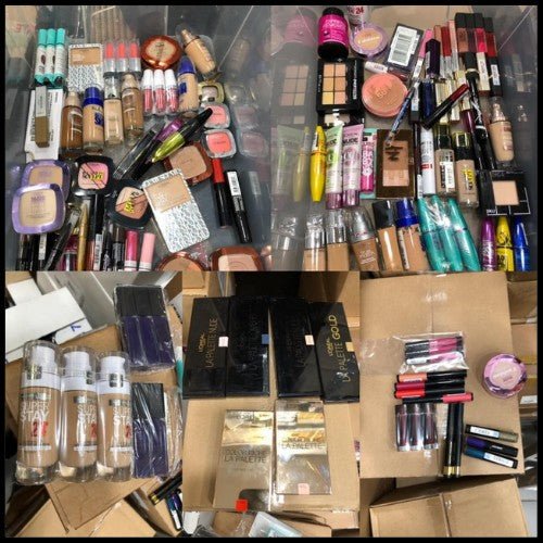 LOT DE 1000 PIECES DE MAQUILLAGE LOREAL & MAYBELLINE & BOURJOIS & MAX FACTOR & RIMMEL - BEAUTEPRICE LOT DE 1000 PIECES DE MAQUILLAGE LOREAL & MAYBELLINE & BOURJOIS & MAX FACTOR & RIMMEL - L'Oréal Paris - BEAUTEPRICE