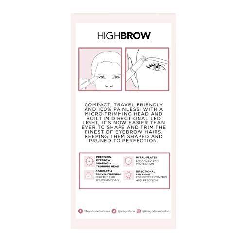 Magnitone London Highbrow Eyebrow Shaping Precision Trimmer - Pink - BEAUTEPRICE Magnitone London Highbrow Eyebrow Shaping Precision Trimmer - Pink beautypriceboutique BEAUTEPRICE