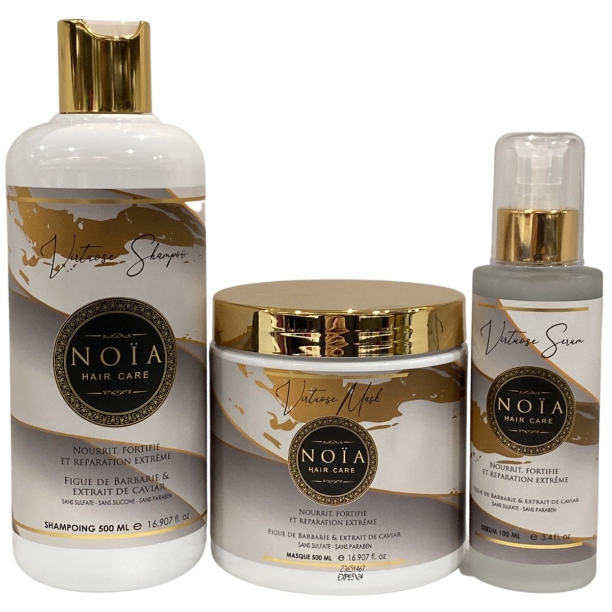 Shampoing Figue de barbarie & Caviar - Virtuose - NOÏA HAIR - 500ML