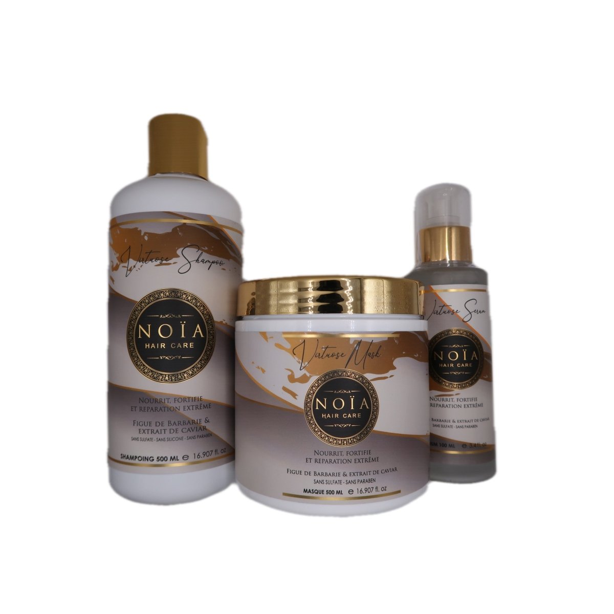 Shampoing Figue de barbarie & Caviar - Virtuose - NOÏA HAIR - 500ML