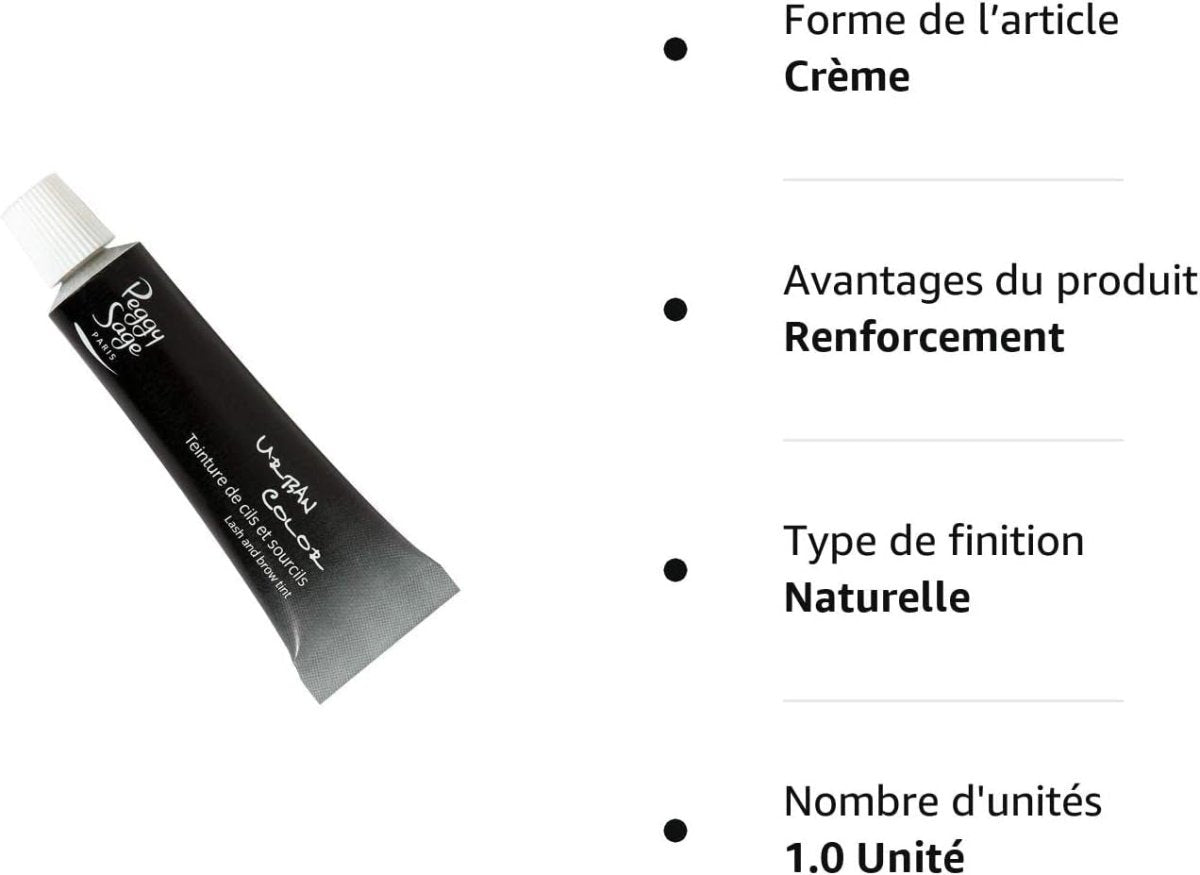 Peggy Sage kit teinture de cils et sourcils- noir - BEAUTEPRICE Peggy Sage kit teinture de cils et sourcils- noir Peggy Sage BEAUTEPRICE