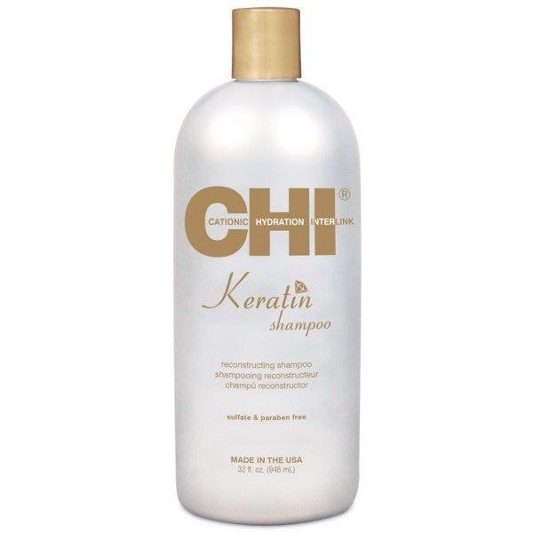 Shampoing Reconstructeur à la Kératine 946ml-CHI - BEAUTEPRICE Shampoing Reconstructeur à la Kératine 946ml-CHI CHI BEAUTEPRICE