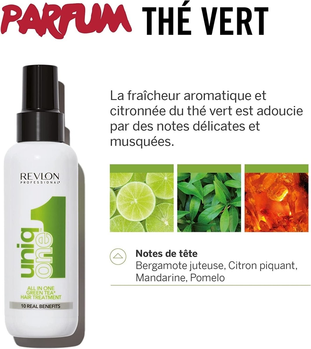 Spray Revlon Uniq One Thé vert - BEAUTEPRICE Spray Revlon Uniq One Thé vert Revlon BEAUTEPRICE