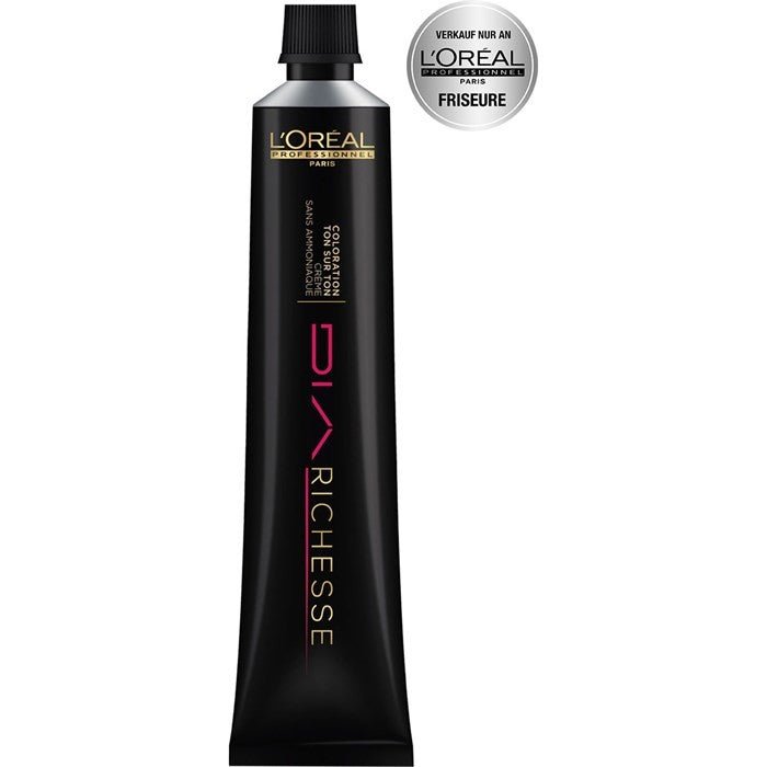 Tube Coloration Dia Richesse N°6.12 Blond Foncé Cendré irisé - BEAUTEPRICE Tube Coloration Dia Richesse N°6.12 Blond Foncé Cendré irisé L'Oréal Professionnel BEAUTEPRICE