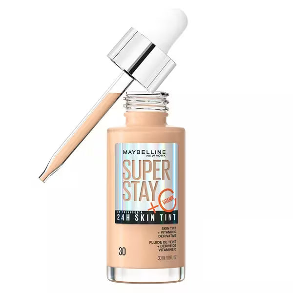 Maybelline New York SuperStay 24H Skin Tint – Fond de Teint Légère 30 BEAUTEPRICE