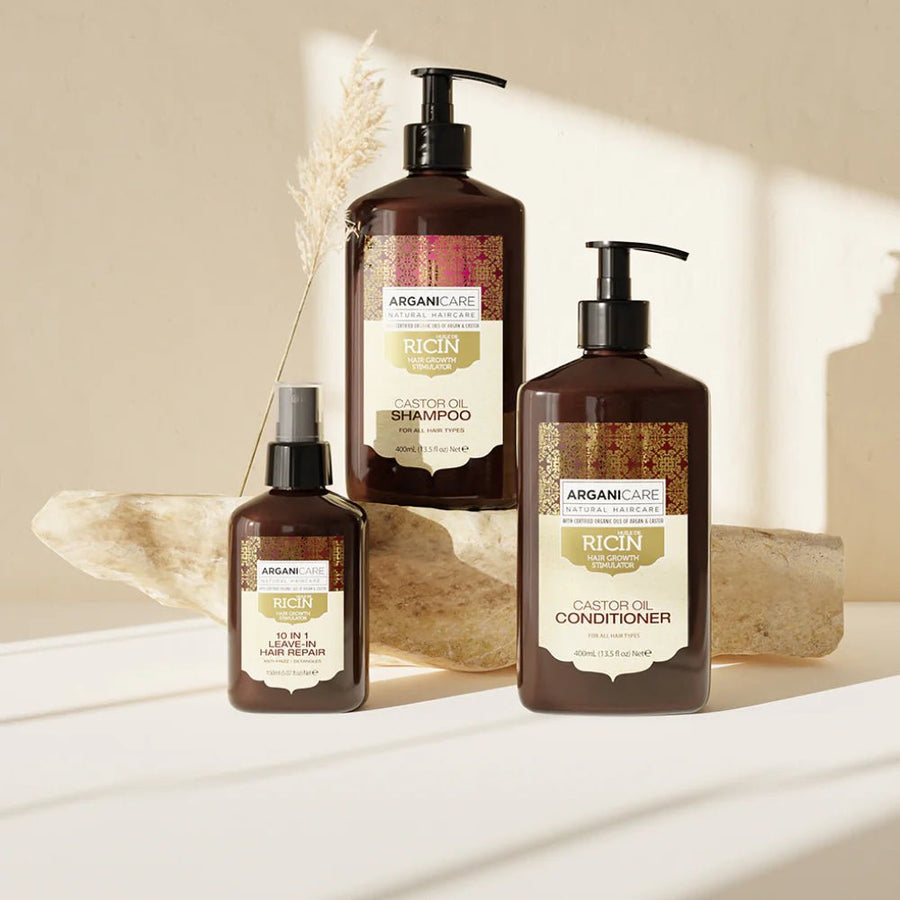 ARGANICARE Coffret Trio Accélérateur de Croissance Ricin Arganicare