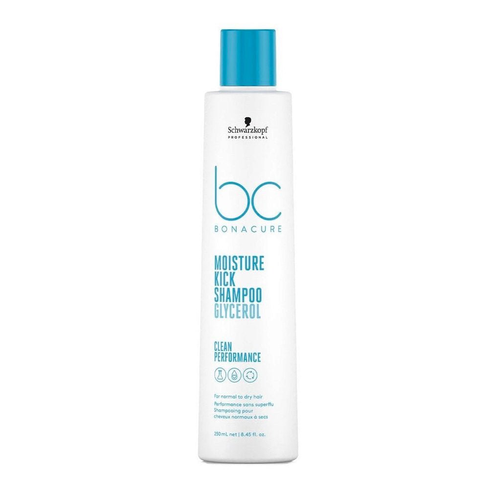 BC Bonacure Moisture Kick Shampoo – Shampoing Hydratant à la Glycérol 250 ml | Schwarzkopf Professional - BEAUTEPRICE BC Bonacure Moisture Kick Shampoo – Shampoing Hydratant à la Glycérol 250 ml | Schwarzkopf Professional Soin capillaire Schwarzkopf Professional BEAUTEPRICE