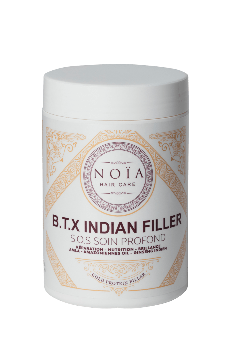 Botox Capillaire Indian Filler - Huile d'Amla, Amazonienne Oils, Ginseng Indien - Fortifiant & Régénérant - 500g - Made in Brésil
