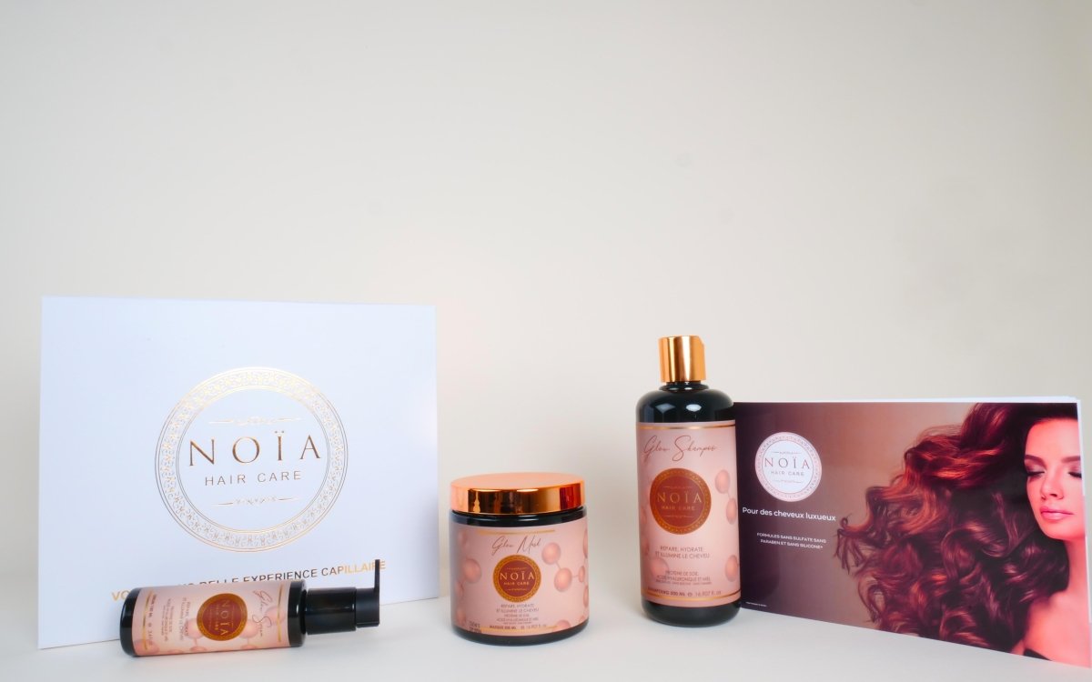 Coffret Cadeau TRIO Glow – Protéine de Soie, AH & Miel – Hydratation & Éclat - BEAUTEPRICE Coffret Cadeau TRIO Glow – Protéine de Soie, AH & Miel – Hydratation & Éclat pack soins cheveux Noiahair FR BEAUTEPRICE
