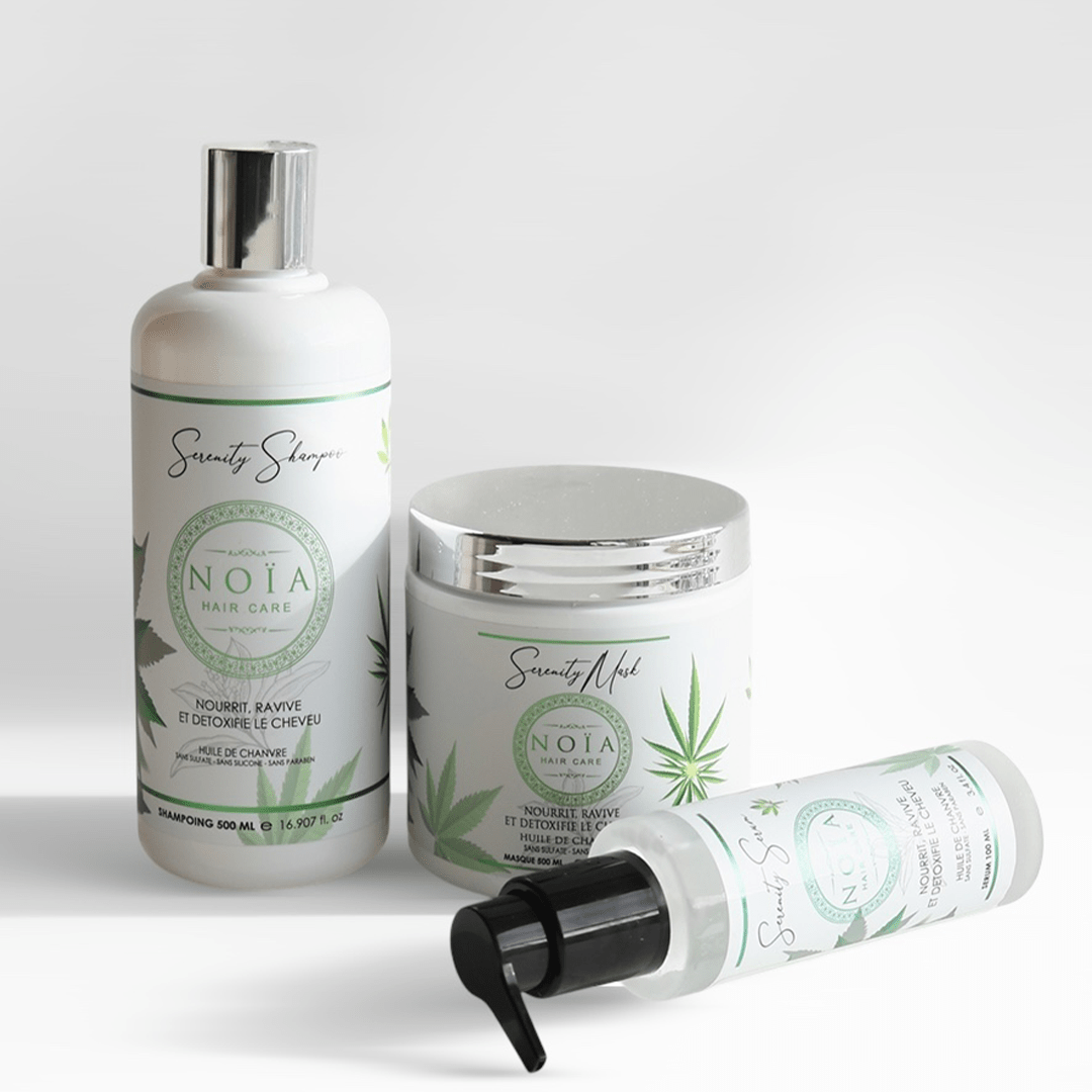 Coffret Cadeau TRIO Serenity – Huile de Chanvre – Nutrition & Apaisement - BEAUTEPRICE Coffret Cadeau TRIO Serenity – Huile de Chanvre – Nutrition & Apaisement pack soins cheveux Noiahair FR BEAUTEPRICE