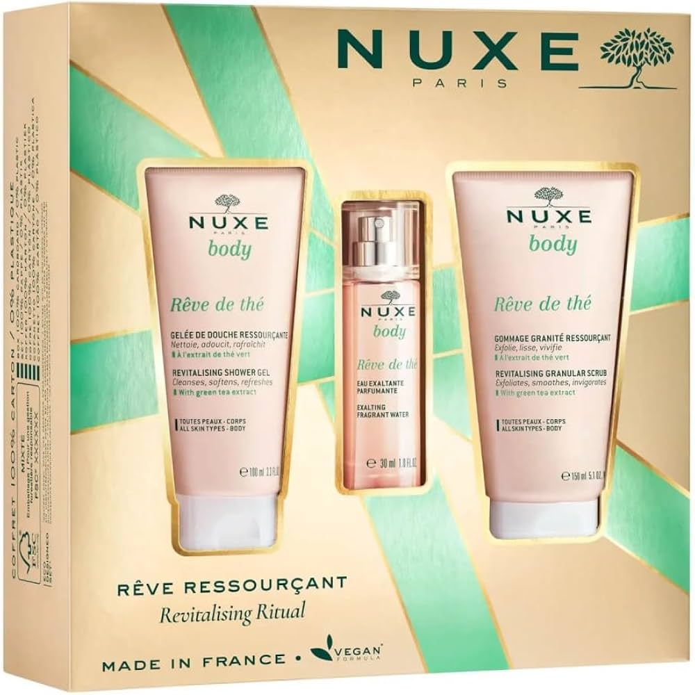 Coffret NUXE Rêve de Thé - Rituel Ressourçant - BEAUTEPRICE Coffret NUXE Rêve de Thé - Rituel Ressourçant BEAUTEPRICE BEAUTEPRICE