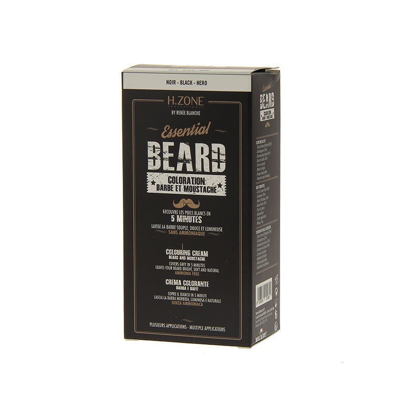Coloration Barbe & Moustache Noir – H.Zone Essential - BEAUTEPRICE Coloration Barbe & Moustache Noir – H.Zone Essential coloration barbe H.Zone BEAUTEPRICE