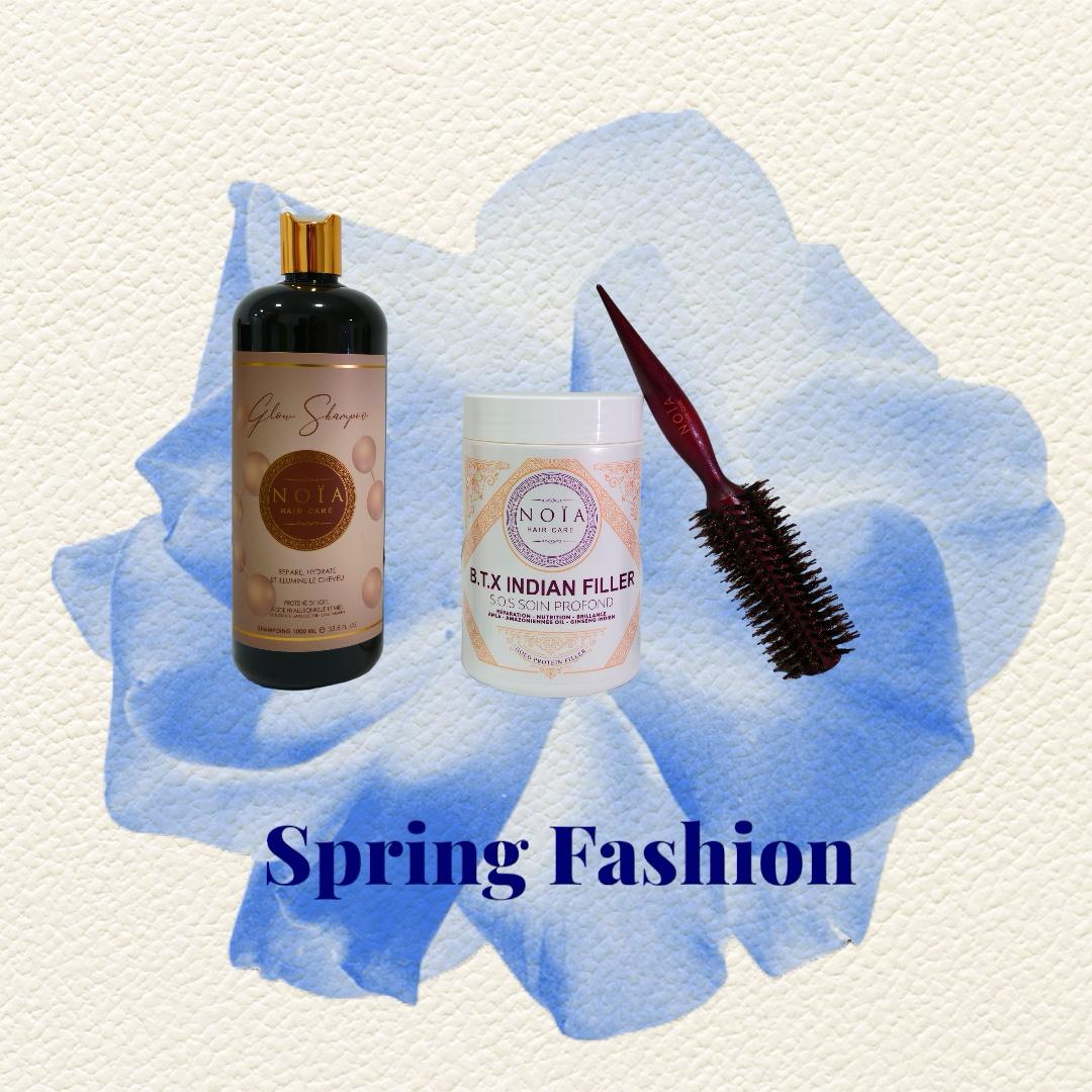 Combo shampoing Glow 1L+ BTX Indian filler 1kg+ Brosse ronde brushing - BEAUTEPRICE Combo shampoing Glow 1L+ BTX Indian filler 1kg+ Brosse ronde brushing Botox shampoing Noiahair FR BEAUTEPRICE