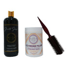 Combo shampoing Stimulate 1L+ BTX Indian filler 1kg+ Brosse ronde brushing - BEAUTEPRICE Combo shampoing Stimulate 1L+ BTX Indian filler 1kg+ Brosse ronde brushing Botox shampoing Noiahair FR BEAUTEPRICE