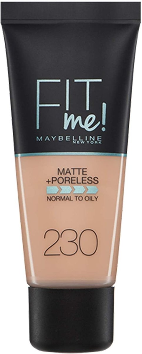 FOND DE TEINTFIT ME MATTE & PORELESS 230 - BEIGE SABLE - BEAUTEPRICE FOND DE TEINTFIT ME MATTE & PORELESS 230 - BEIGE SABLE - Gemey Maybelline - BEAUTEPRICE