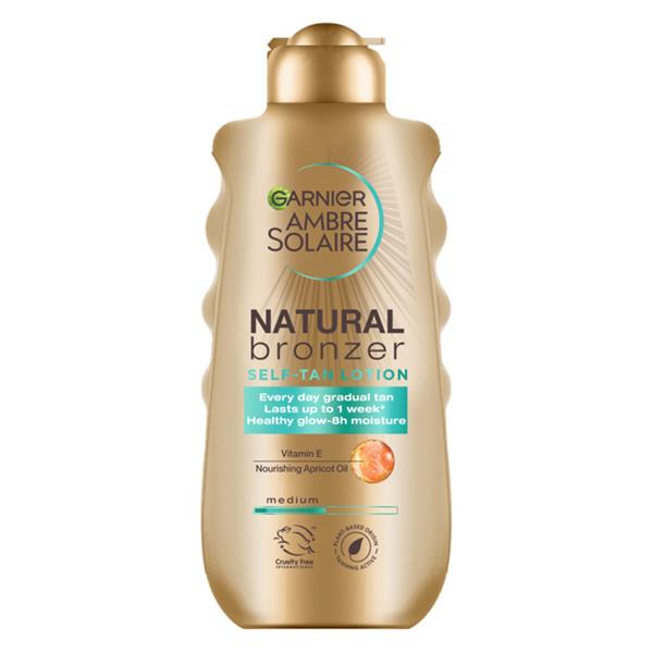 Garnier Natural Bronzer Self Tan Lotion Medium - BEAUTEPRICE Garnier Natural Bronzer Self Tan Lotion Medium autobronzants Garnier BEAUTEPRICE