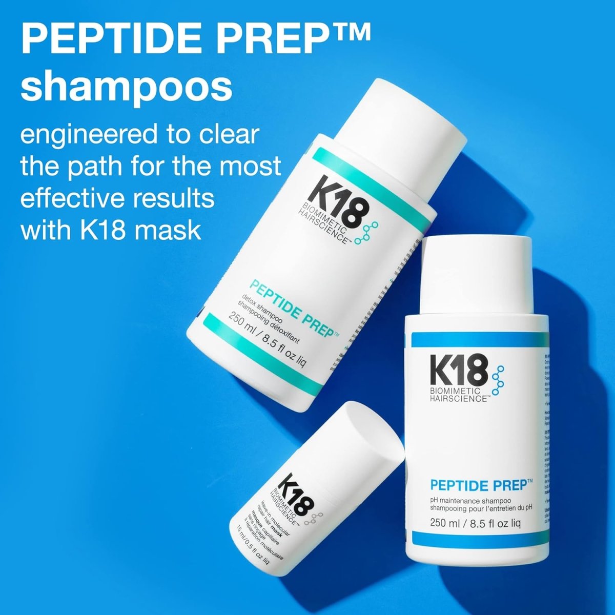 K18 Shampoing Peptide Prep pour l'entretien du pH - BEAUTEPRICE K18 Shampoing Peptide Prep pour l'entretien du pH shampoing K18 BEAUTEPRICE