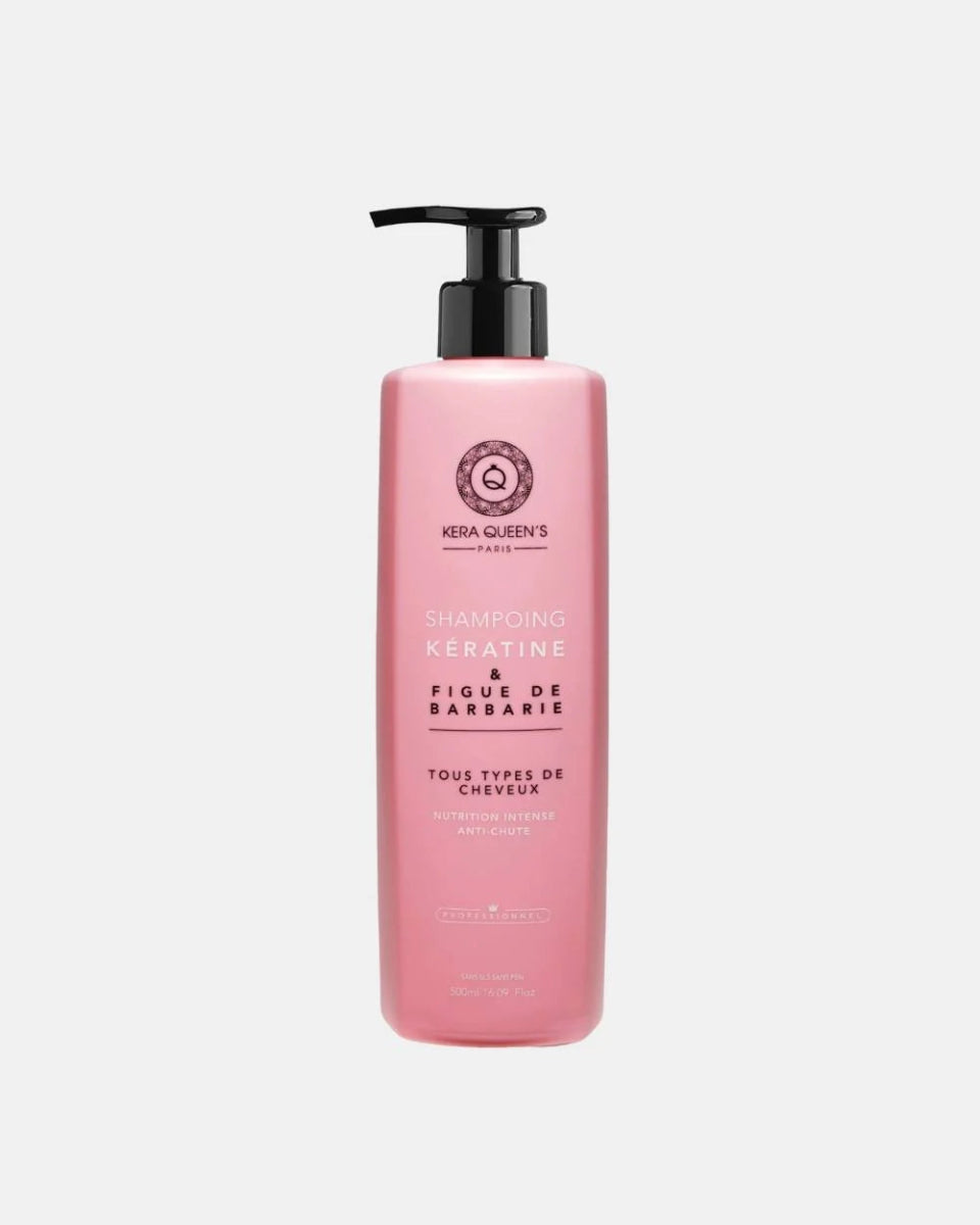 Kera Queen's Shampoing à la Kératine et à l'Huile de Figue de Barbarie 500ml - BEAUTEPRICE Kera Queen's Shampoing à la Kératine et à l'Huile de Figue de Barbarie 500ml shampoing - KERA QUEEN'S - BEAUTEPRICE