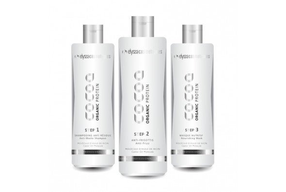 Kit Cocoa Organic Lissage Taninoplastie 3x100ml - BEAUTEPRICE Kit Cocoa Organic Lissage Taninoplastie 3x100ml lissage tanin ELYSSA COSMETIQUES BEAUTEPRICE