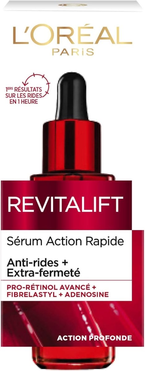 L’L'Oréal Paris Revitalift Sérum Visage Anti - Âge Action Rapide 30ml – Extra - Fermeté & Anti - Rides - BEAUTEPRICE L’L'Oréal Paris Revitalift Sérum Visage Anti - Âge Action Rapide 30ml – Extra - Fermeté & Anti - Rides Soin visage & yeux L'Oréal Paris BEAUTEPRICE