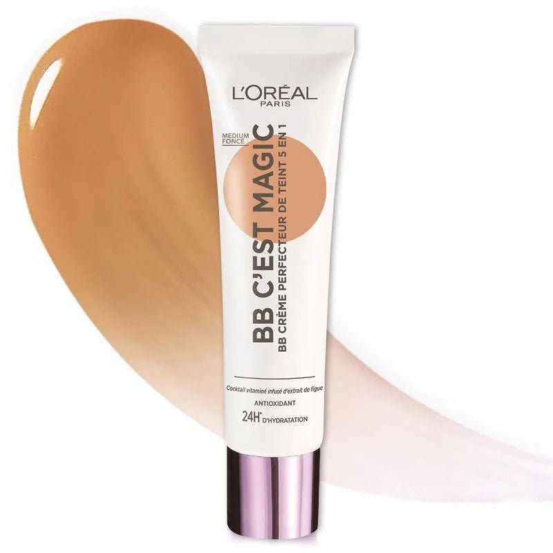 L'Oréal bb c'est magique 5 en 1 medium - BEAUTEPRICE L'Oréal bb c'est magique 5 en 1 medium Fond de teint L'Oréal Paris BEAUTEPRICE