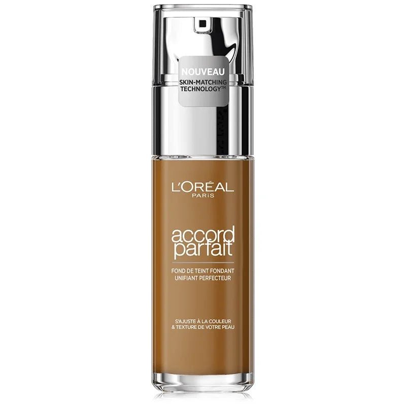 L'Oréal Paris Accord Parfait Fond de Teint 8R/8C Noisette – Fond de Teint Liquide Naturel - BEAUTEPRICE L'Oréal Paris Accord Parfait Fond de Teint 8R/8C Noisette – Fond de Teint Liquide Naturel Fond de teint L'Oréal Paris BEAUTEPRICE