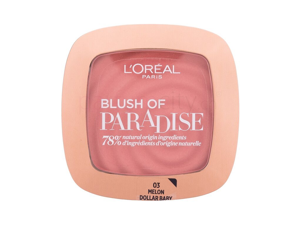 L’Oréal Paris Blush of Paradise – Fard à Joues 78 % d’Origine Naturelle 03 Melon Dollar Baby - BEAUTEPRICE L’Oréal Paris Blush of Paradise – Fard à Joues 78 % d’Origine Naturelle 03 Melon Dollar Baby BEAUTEPRICE BEAUTEPRICE